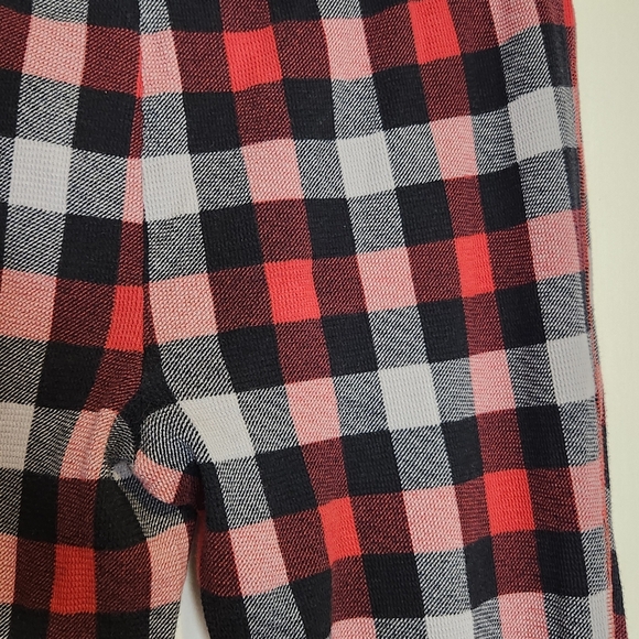 Victoria's Secret Womens Med. Red and Black Plaid Pajama Pants Jogger Style - Picture 8 of 8